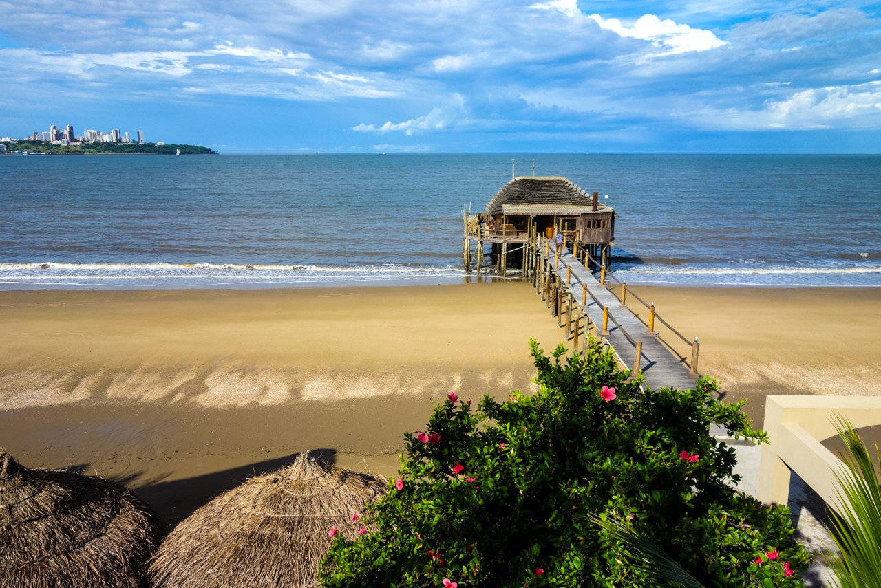 Plage de Catembe.