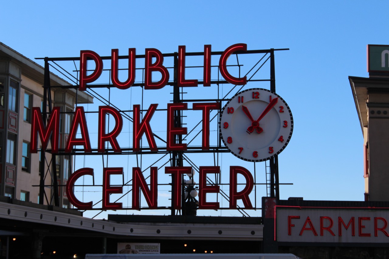 Pike Place Market.