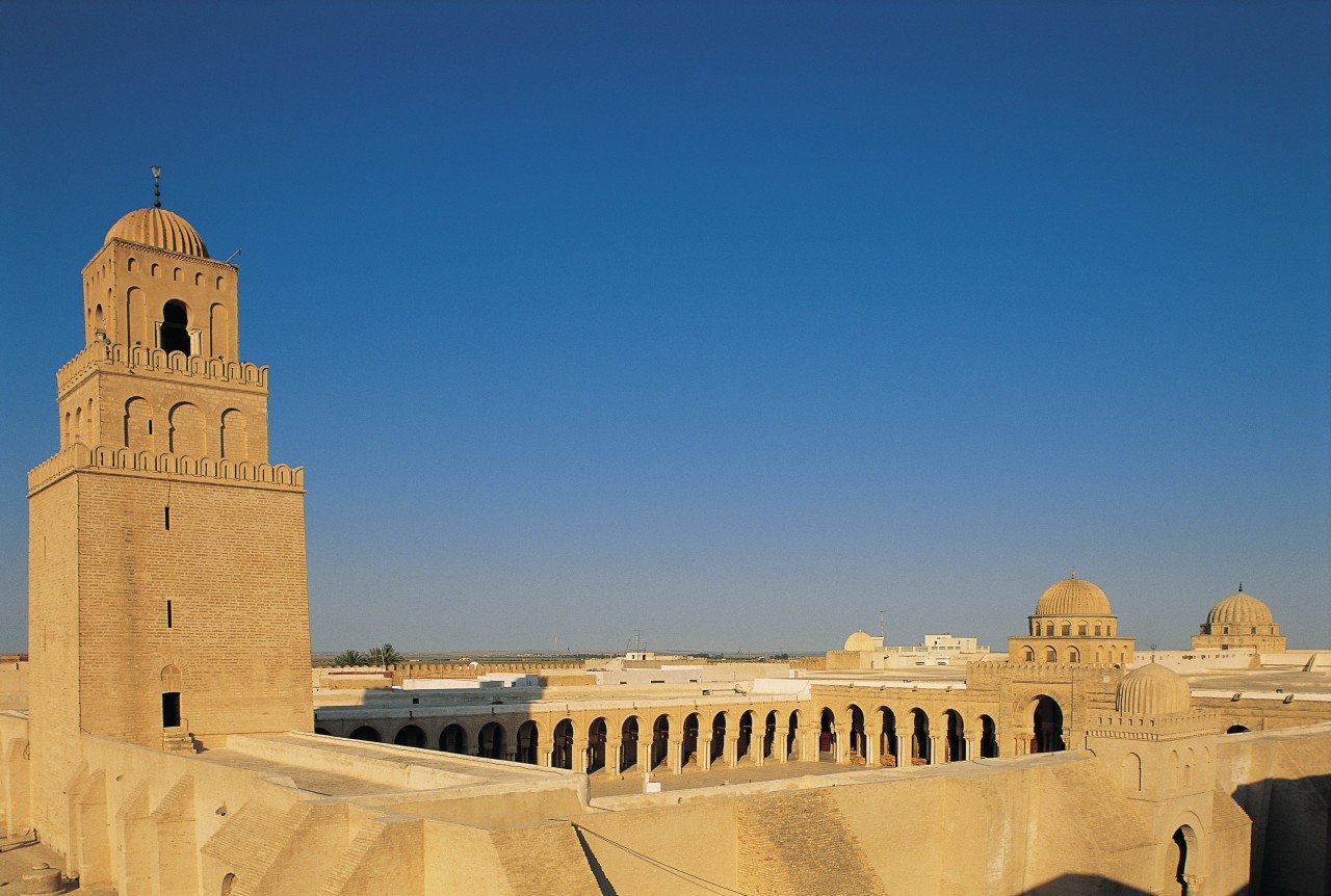 Grande mosquée de Kairouan.