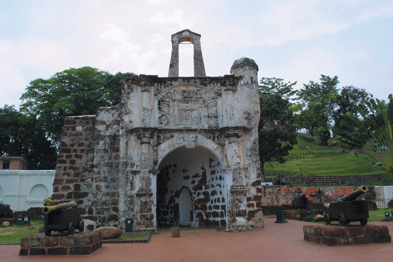 Porta de Santiago, forteresse construite par Alfonso d'Albuquerque