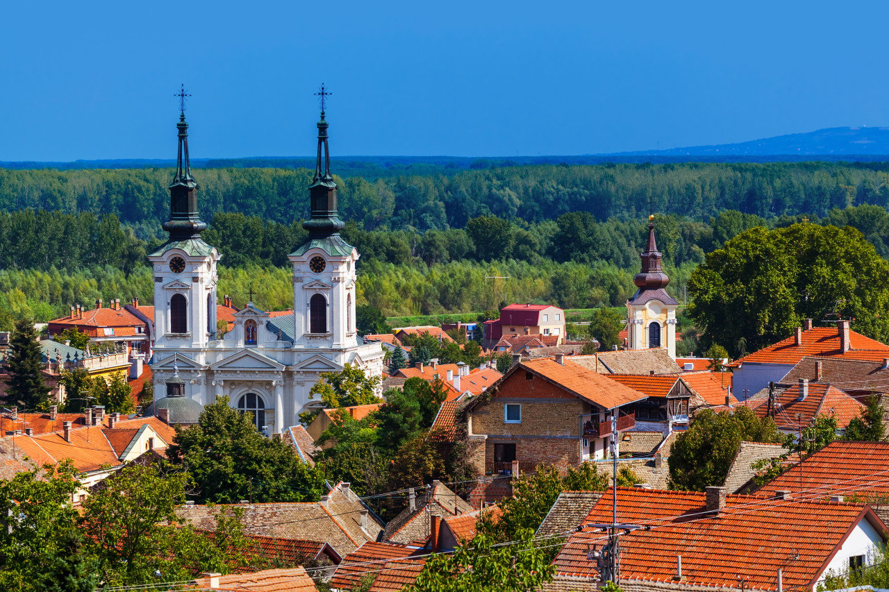 Vue sur Sremski Karlovci.