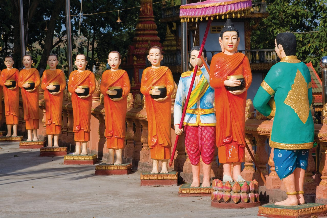 Temple bouddhiste de Sihanoukville.