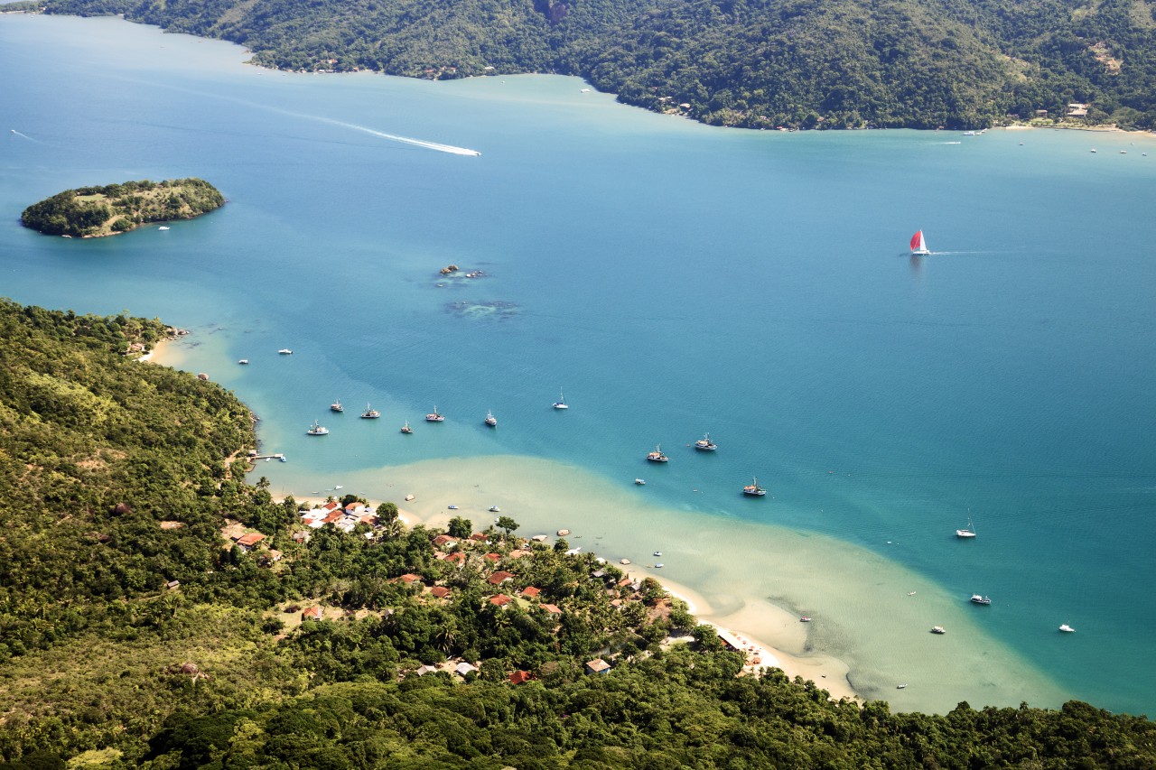 Fjord tropical de Paraty.