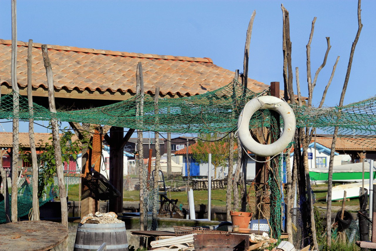 Port ostréicole d'Andernos-les-Bains.