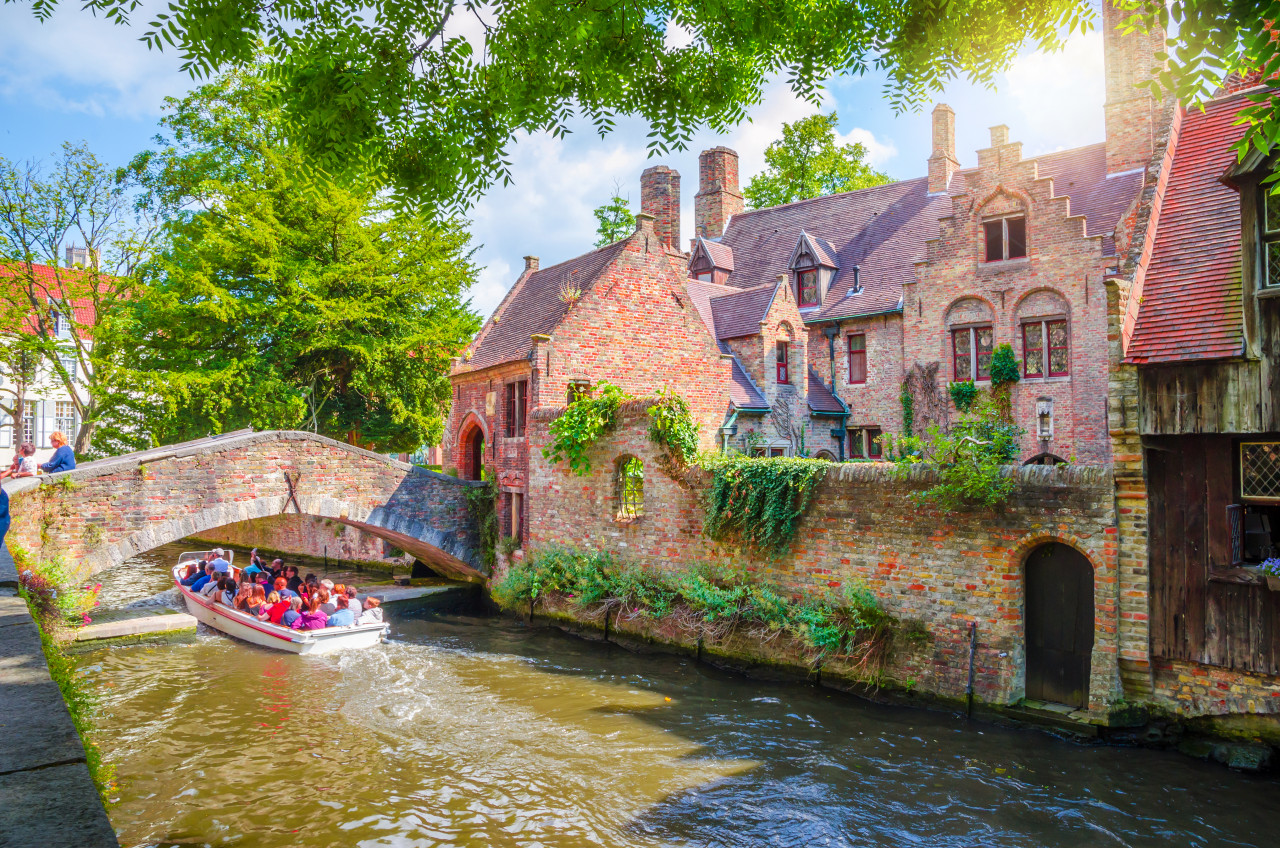 Visite de Bruges et ses canaux.