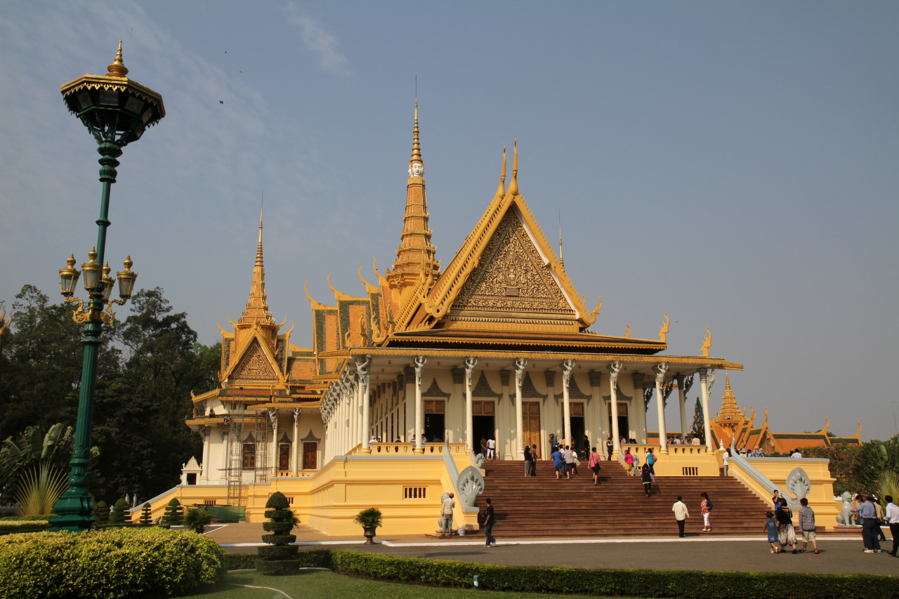 Palais royal de Phnom Penh.