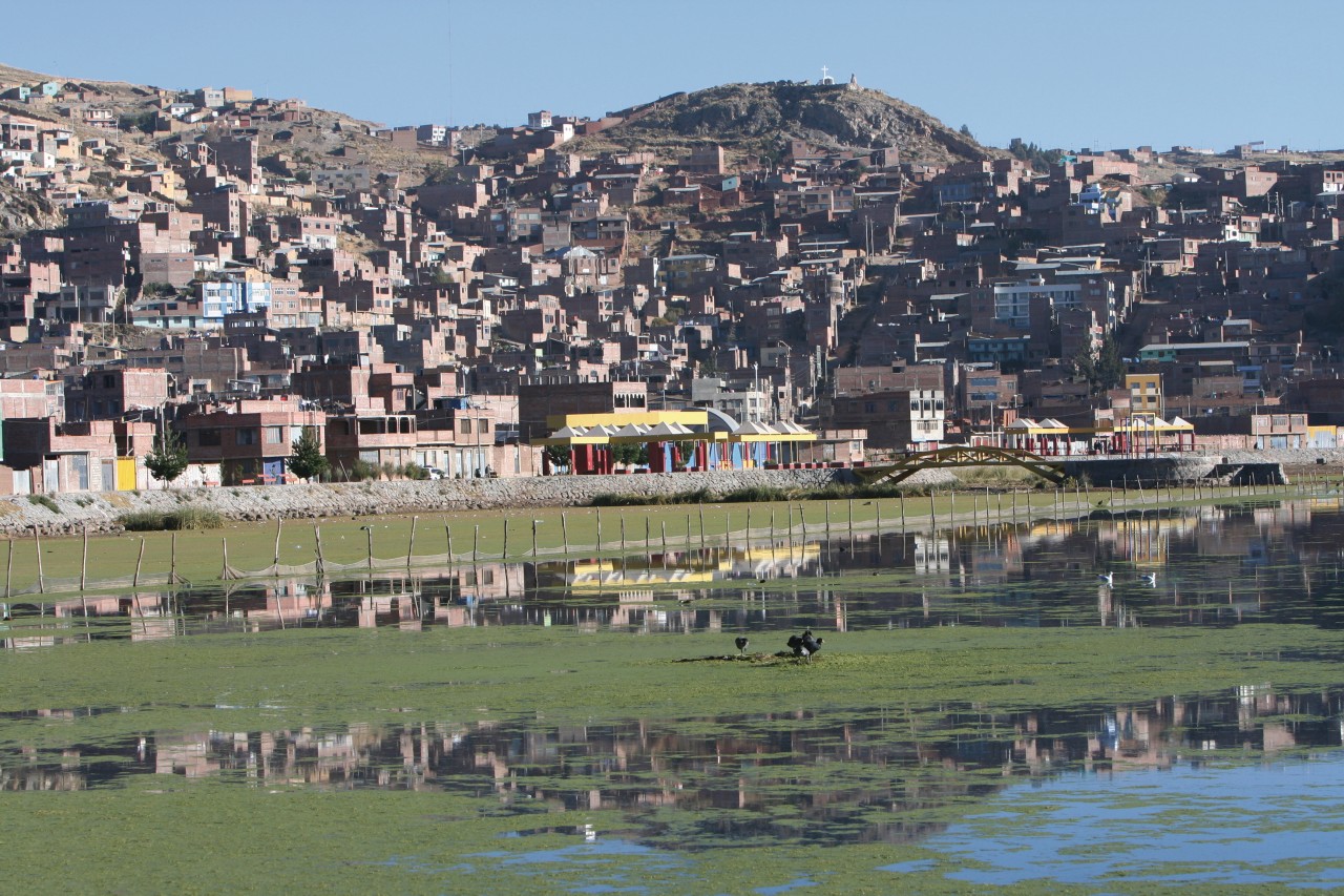 Puno vue depuis le lac.