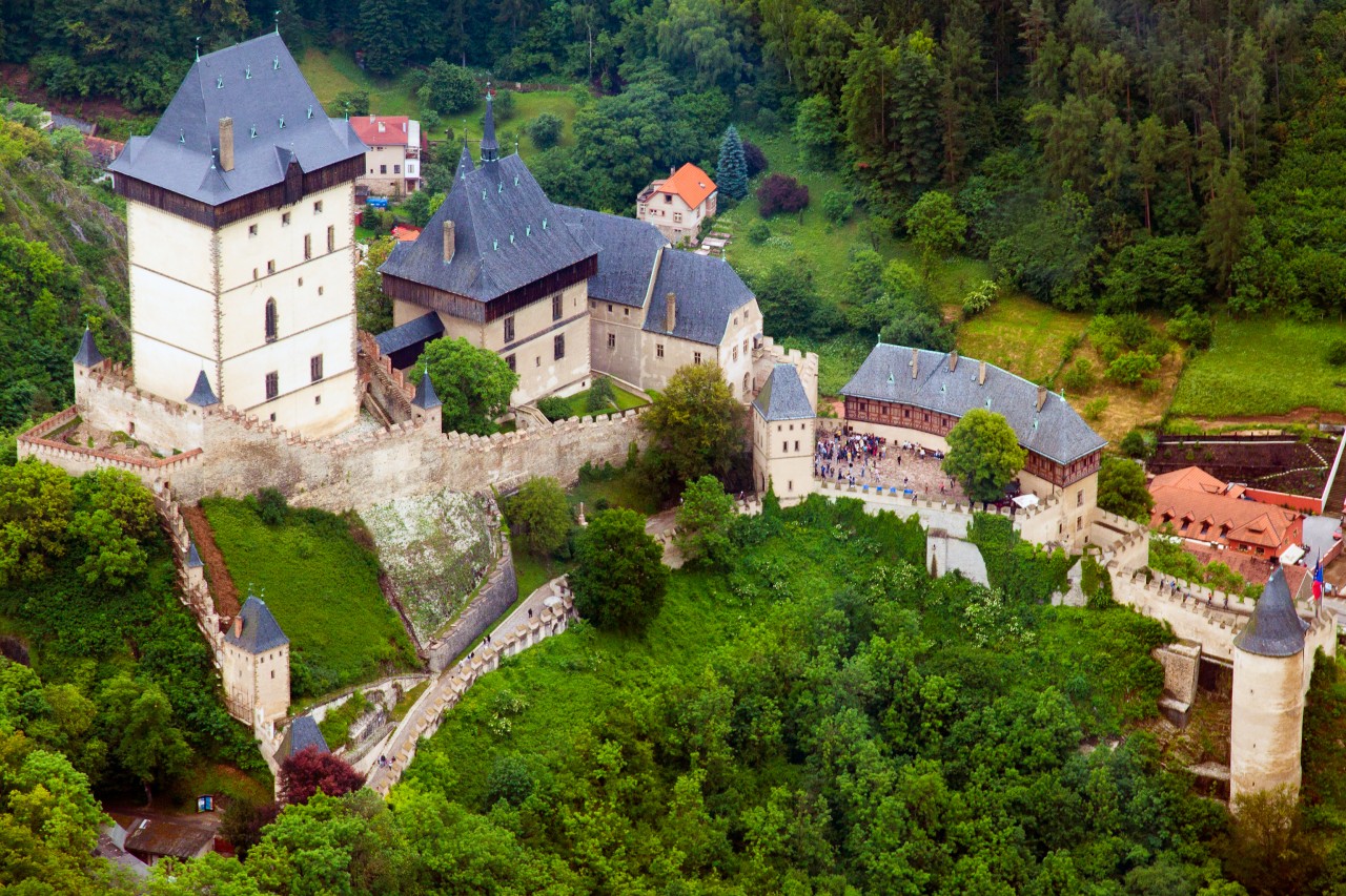 Château-fort de Karlstejn.