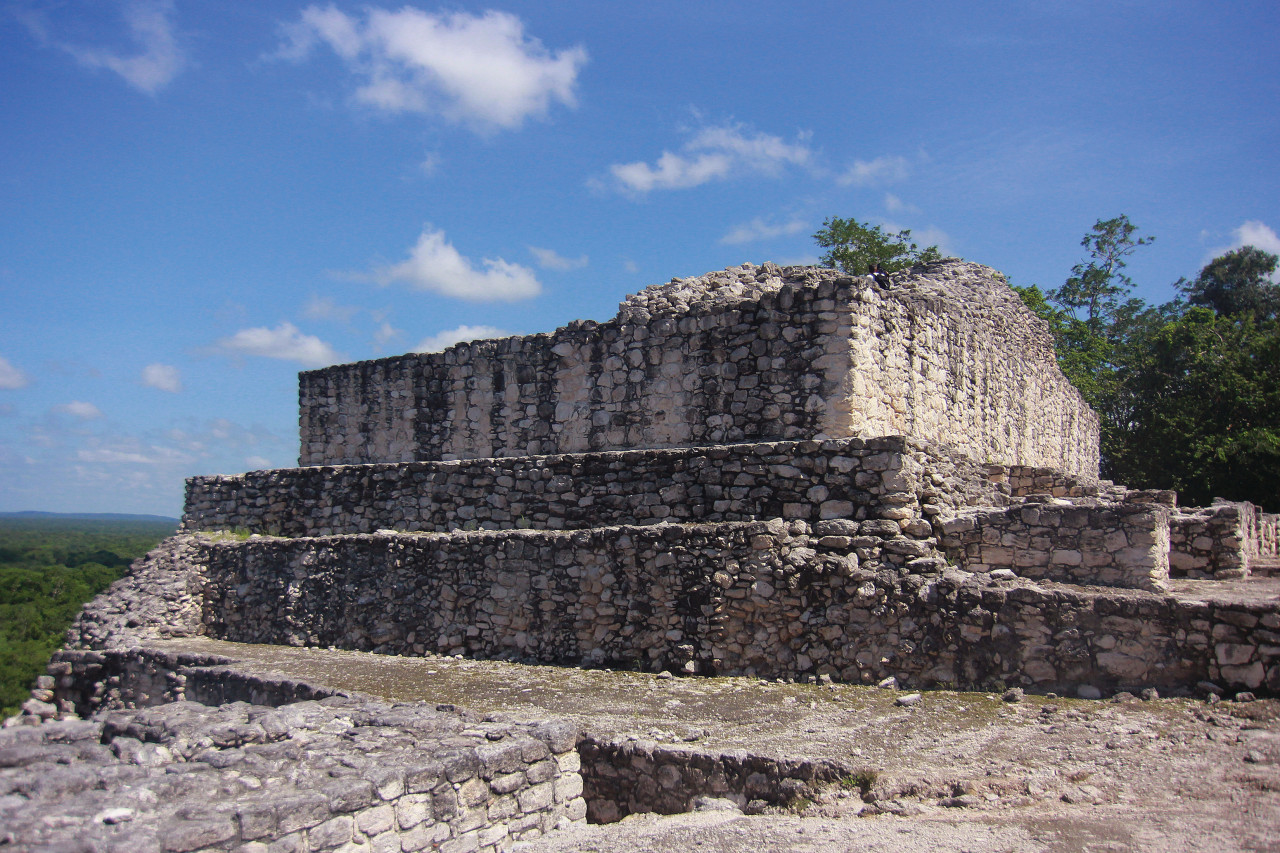 Site archéologique de Calakmul.