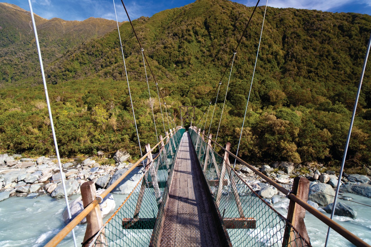 Franz Josef glacier.