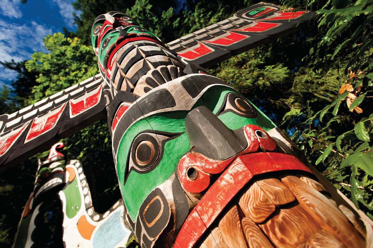 <p>Totem du Stanley Park.</p>