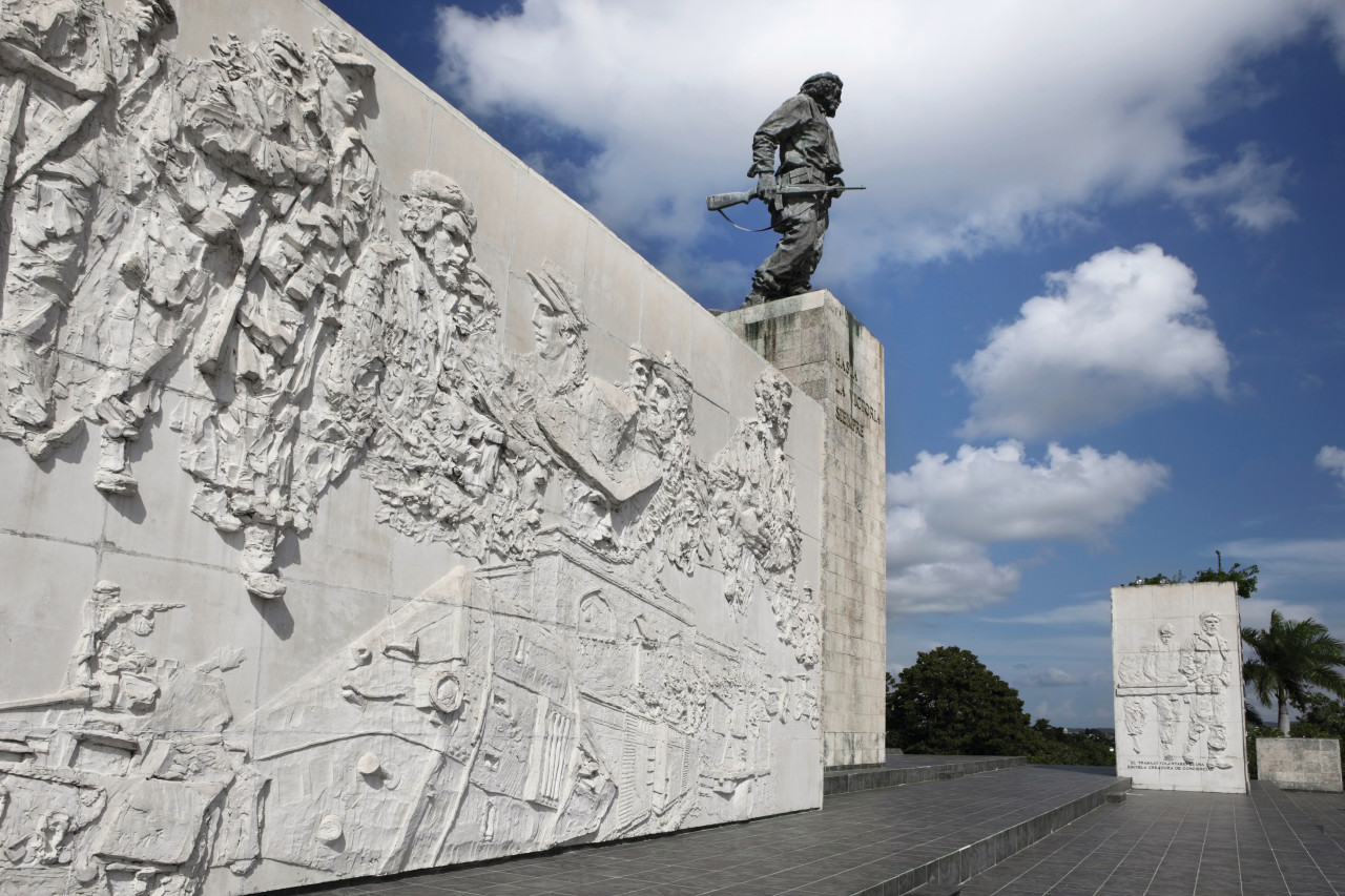 Statue de Che Guevara, Mémorial Ernesto Che Guevara.