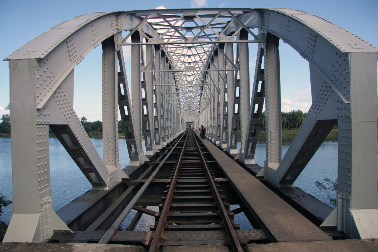 Pont ferroviaire près de Tamatave