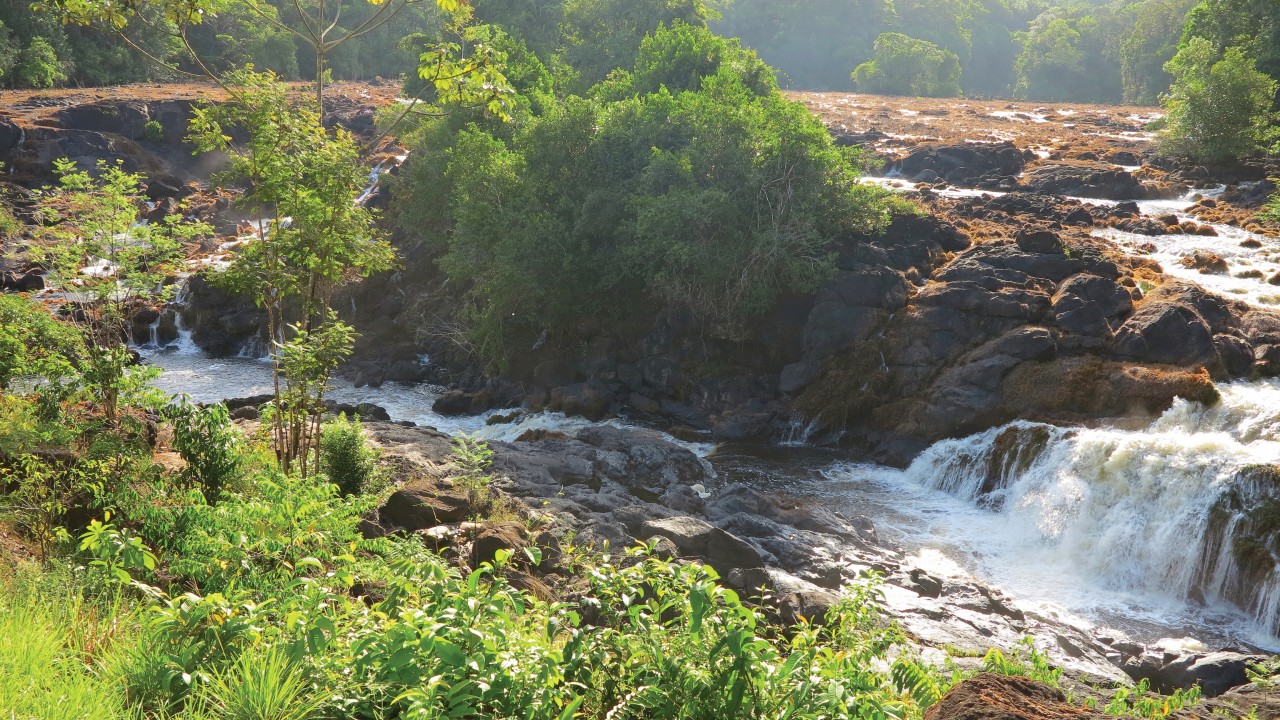 Les chutes de Blanche Marie.