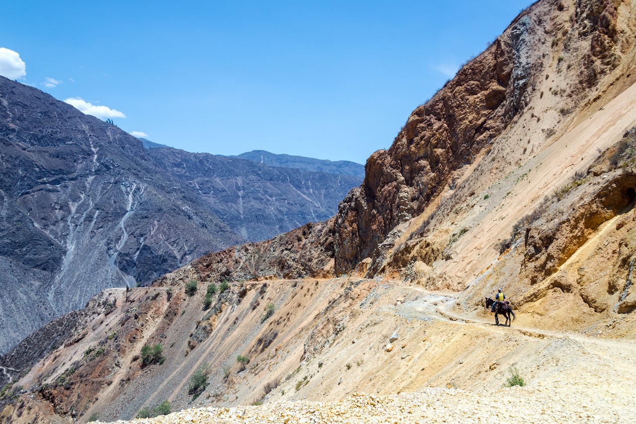 Dans la vallée de Colca, près de Cabanaconde.