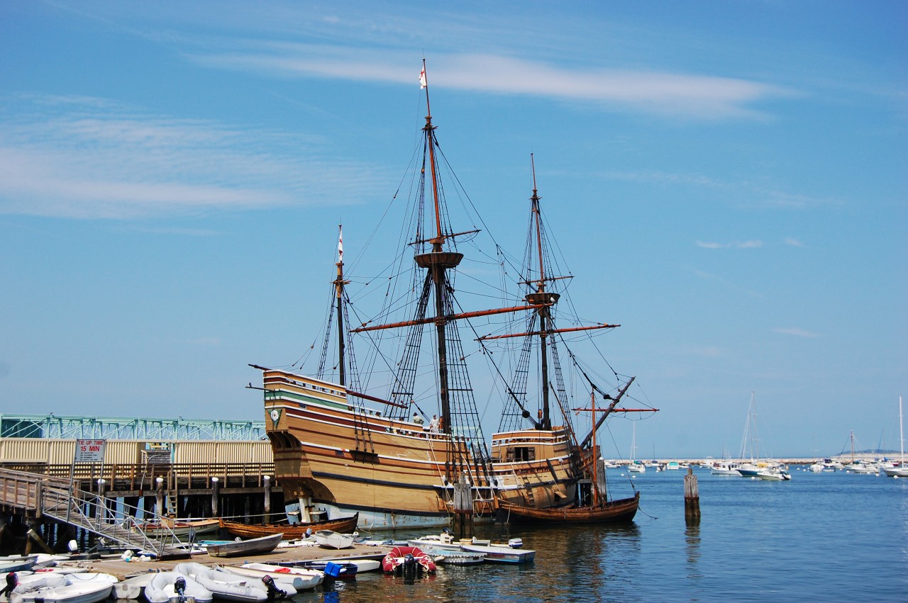 Réplique du Mayflower II.