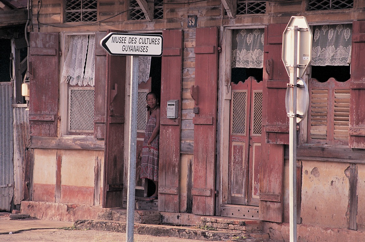 Vieille maison créole.