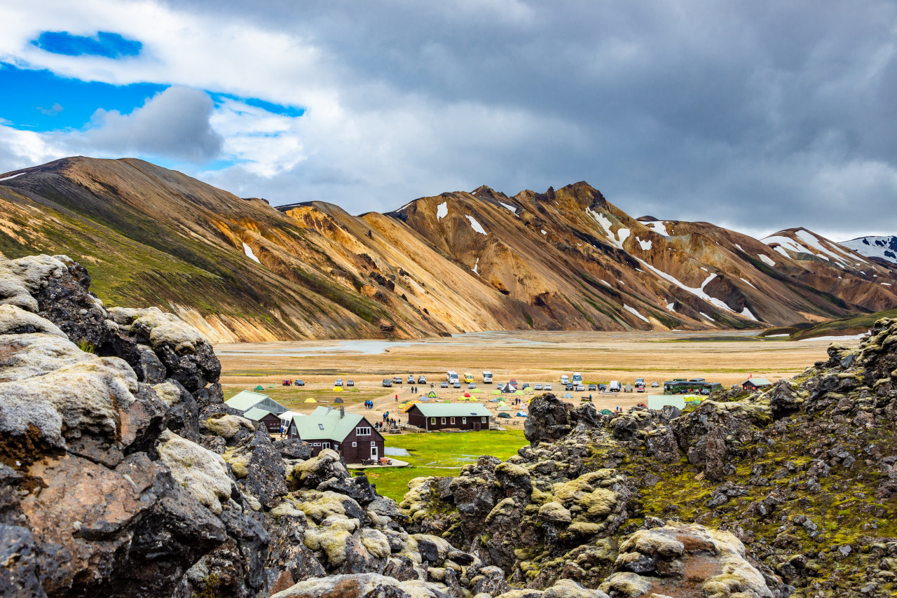 Paysage du Landmannalaugar.