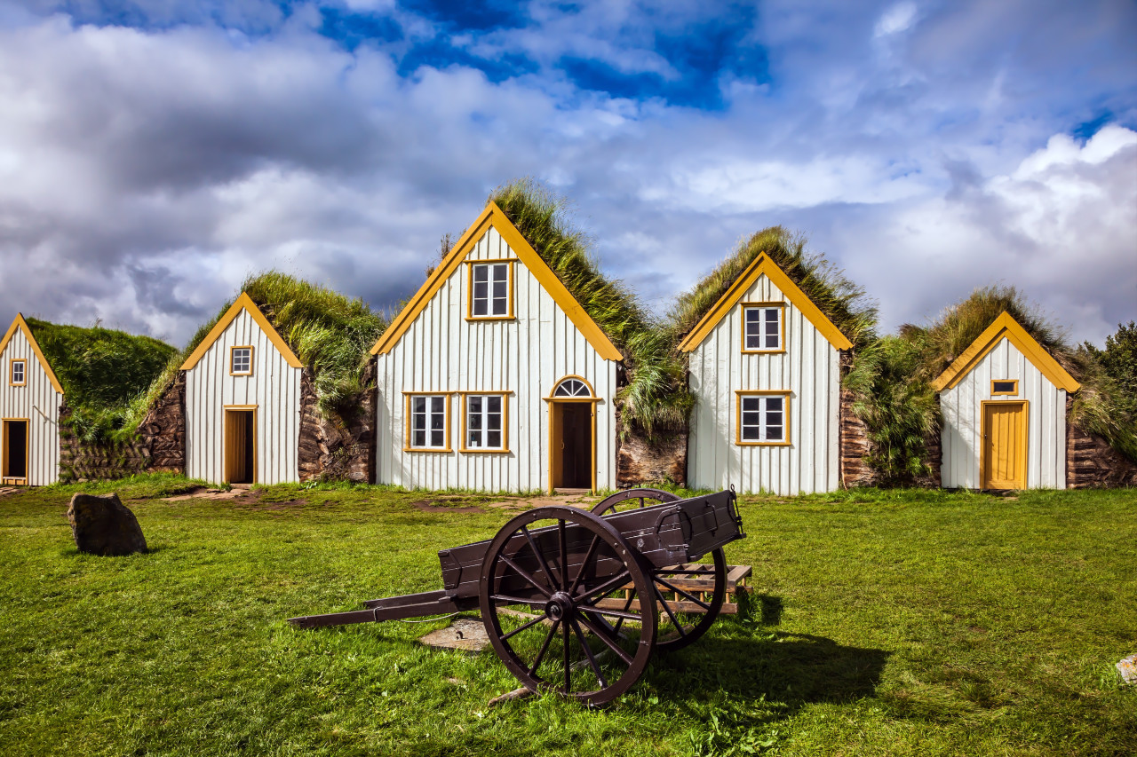 La ferme pittoresque de Glaumbaer.