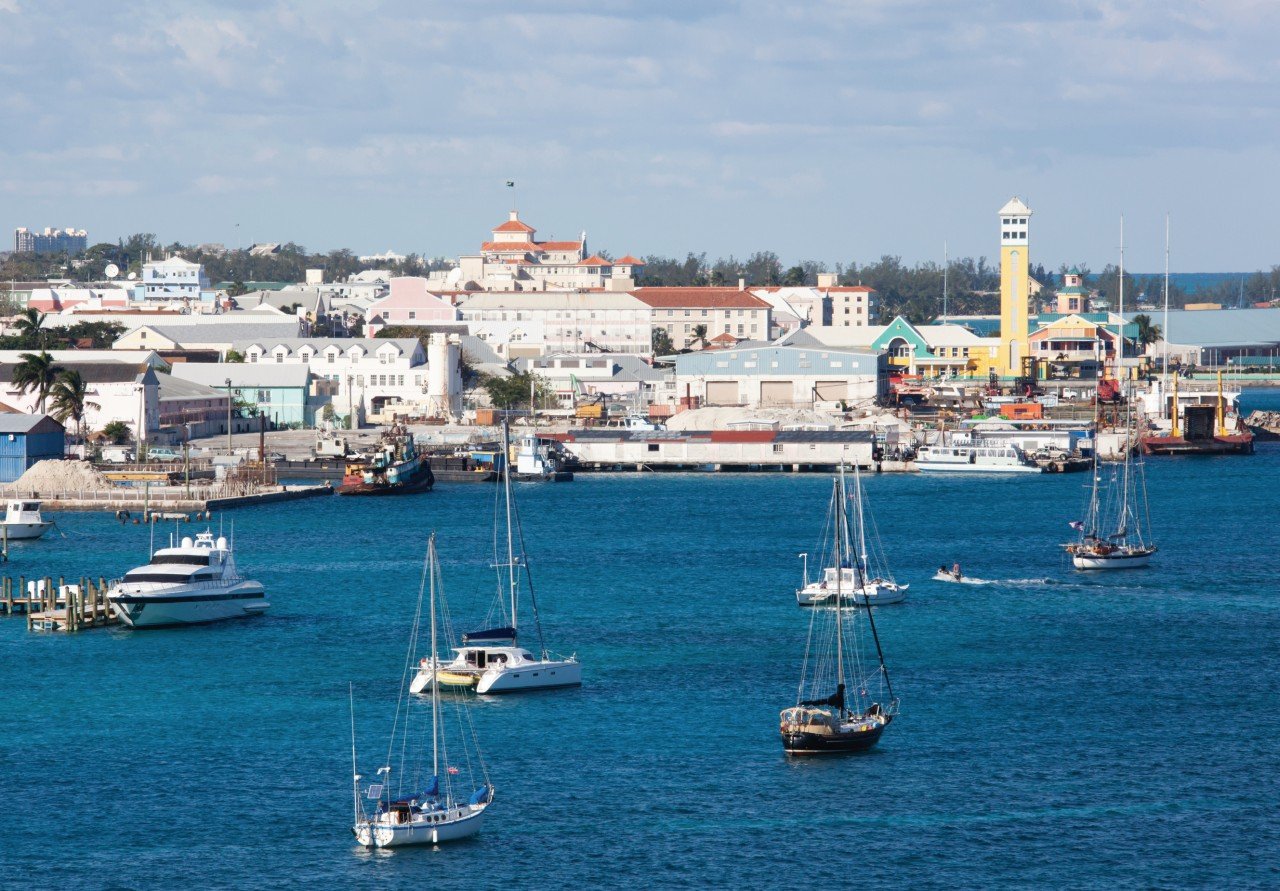 Le port de Nassau.