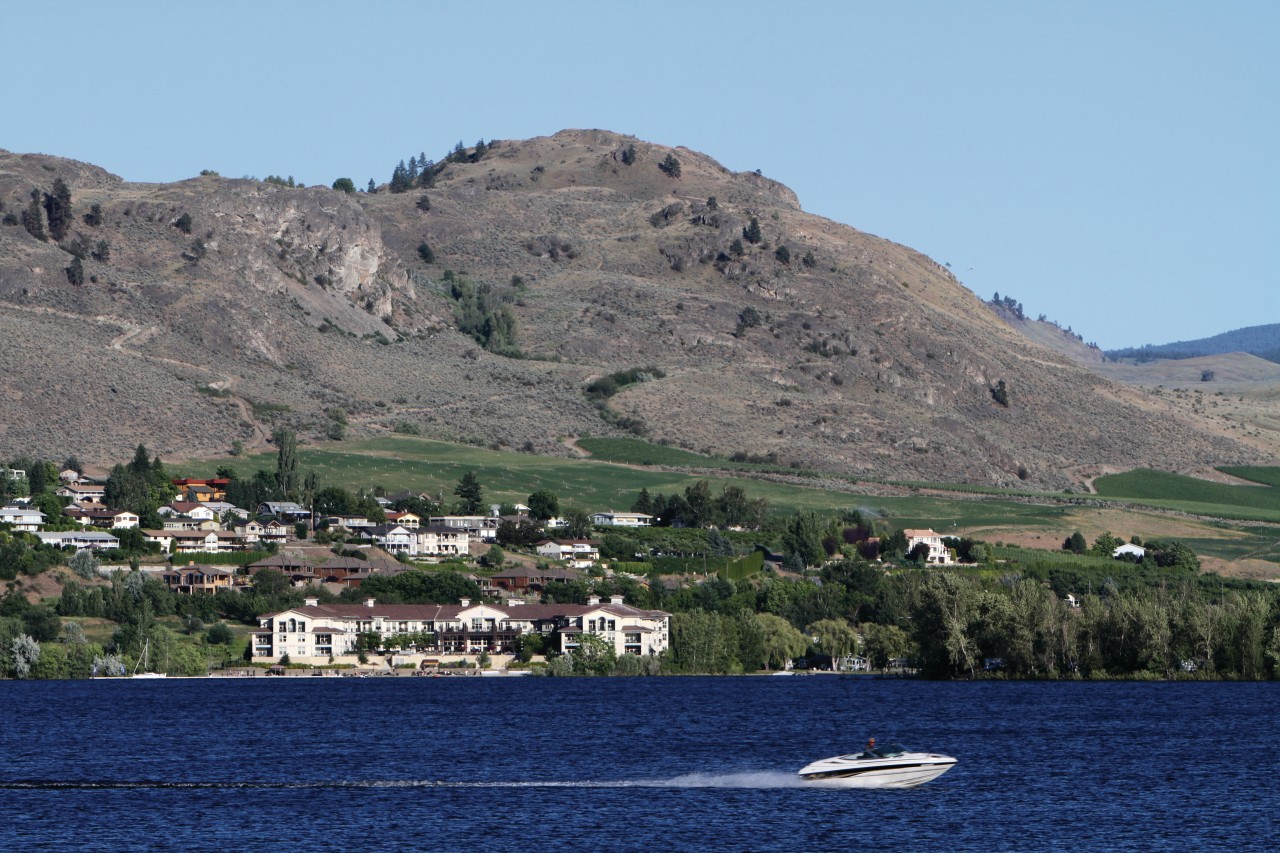 Osoyoos, l'une des stations balnéaires réputées de la vallée de l'Okanagan.