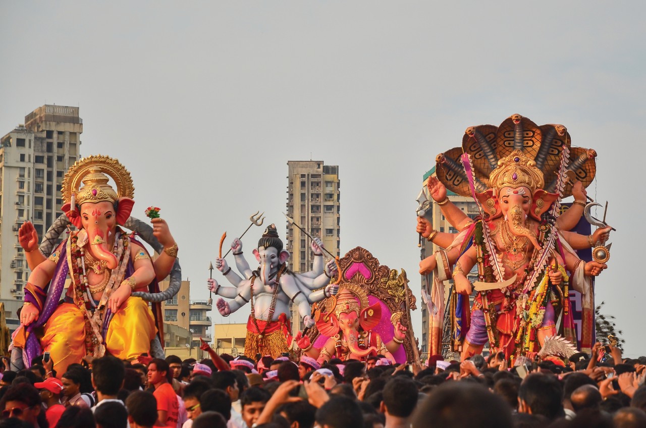 Fête de Ganesh.