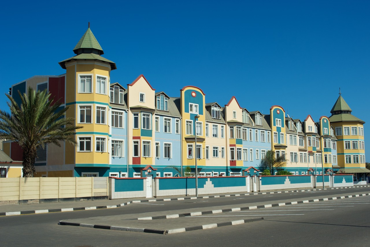 Architecture à Swakopmund.