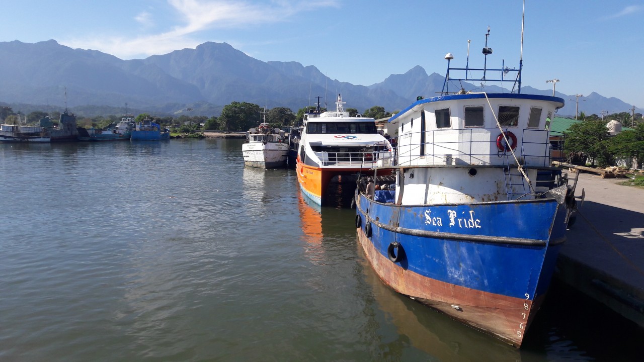 Port de La Ceiba.