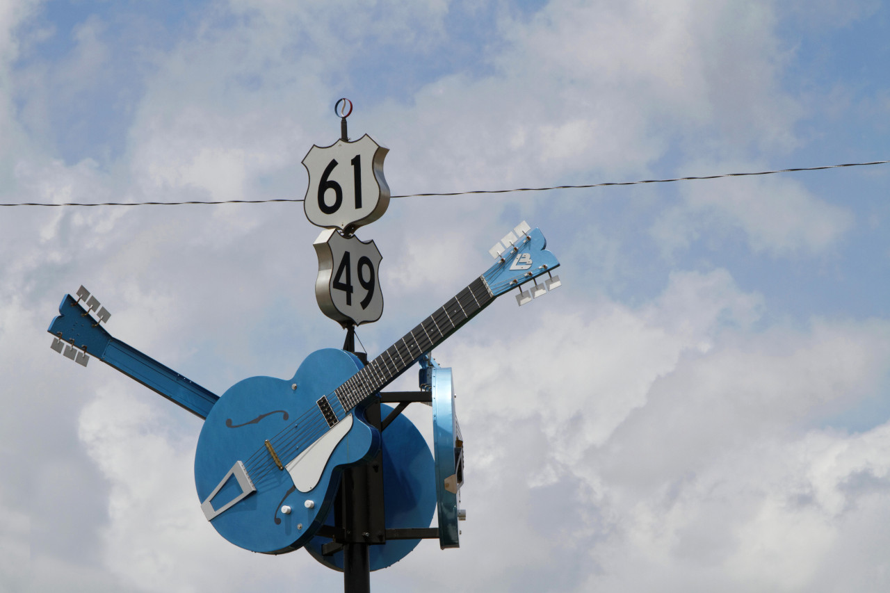 Jonction des routes 61 et 49, Clarksdale.