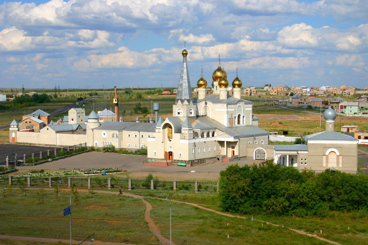 Cathédrale orthodoxe de Karaganda.