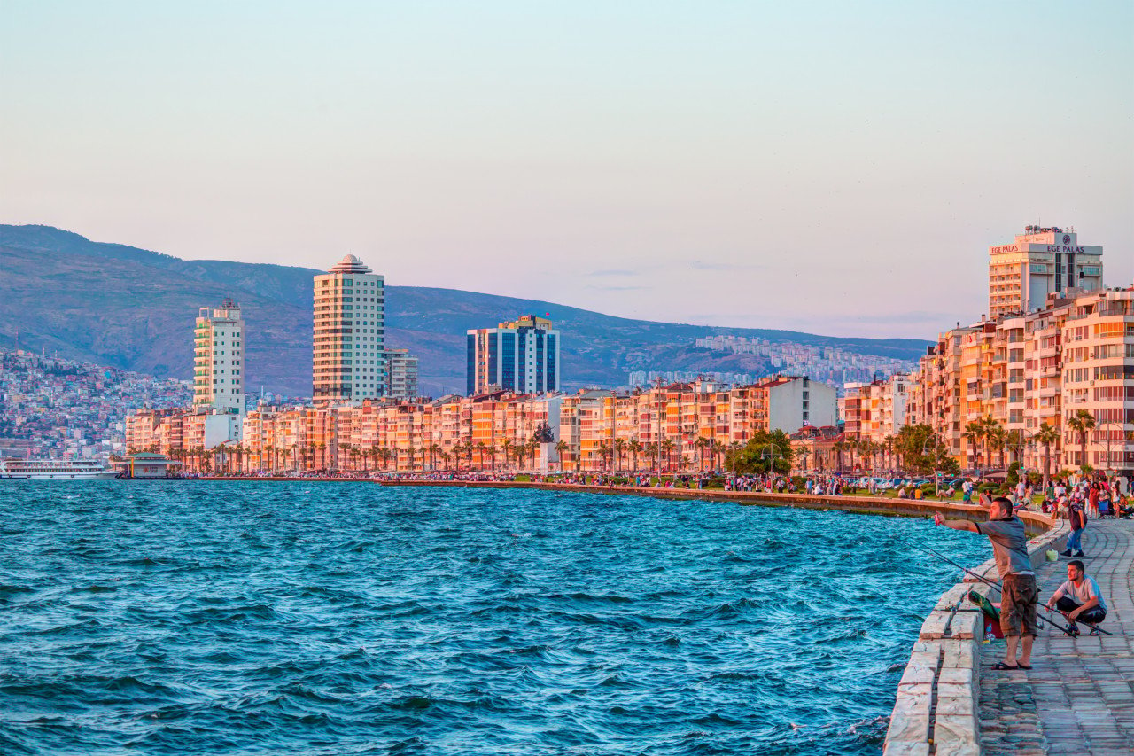 Le quartier d'Alsancak à Izmir.