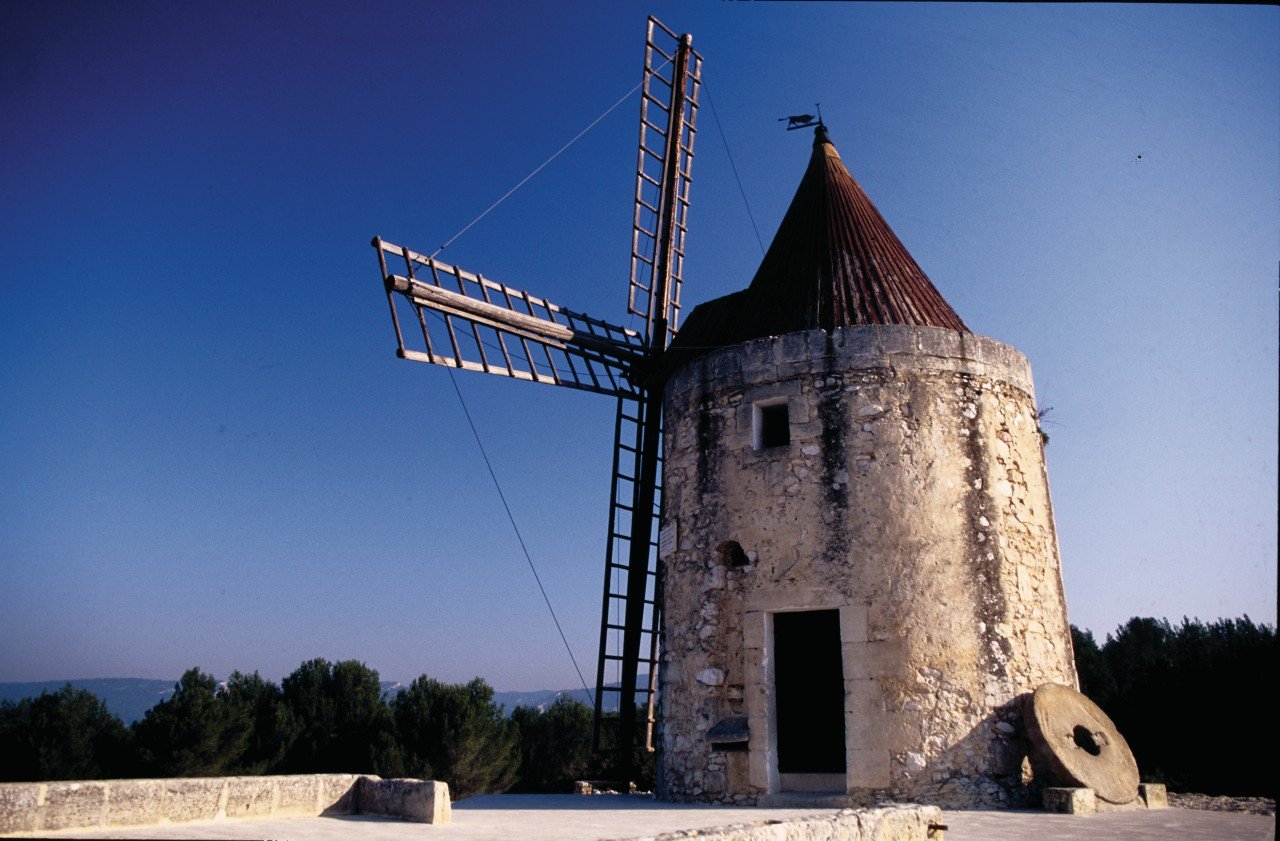 Le moulin de Daudet, Fontvieille.