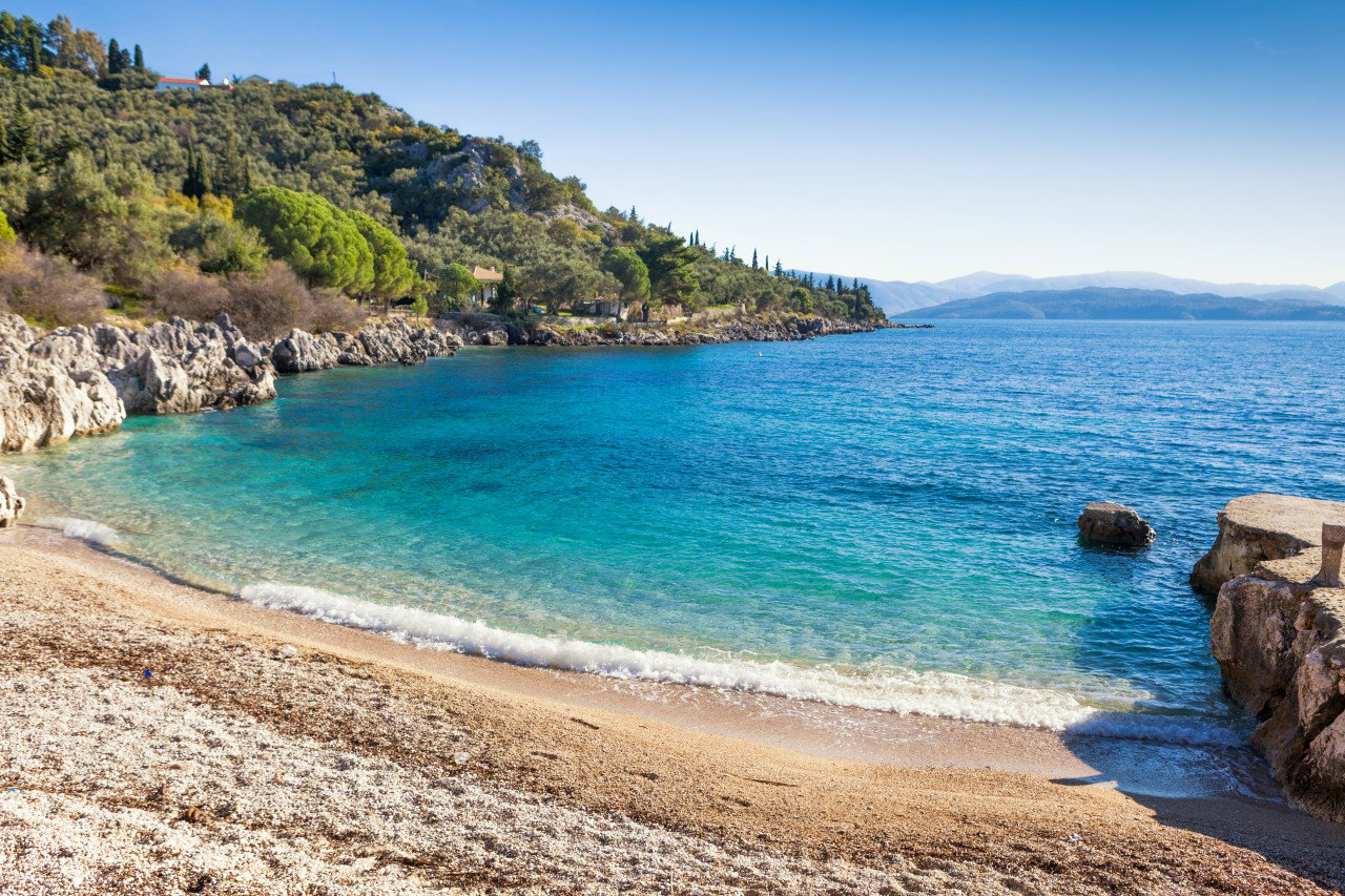 Plage de Nissaki.