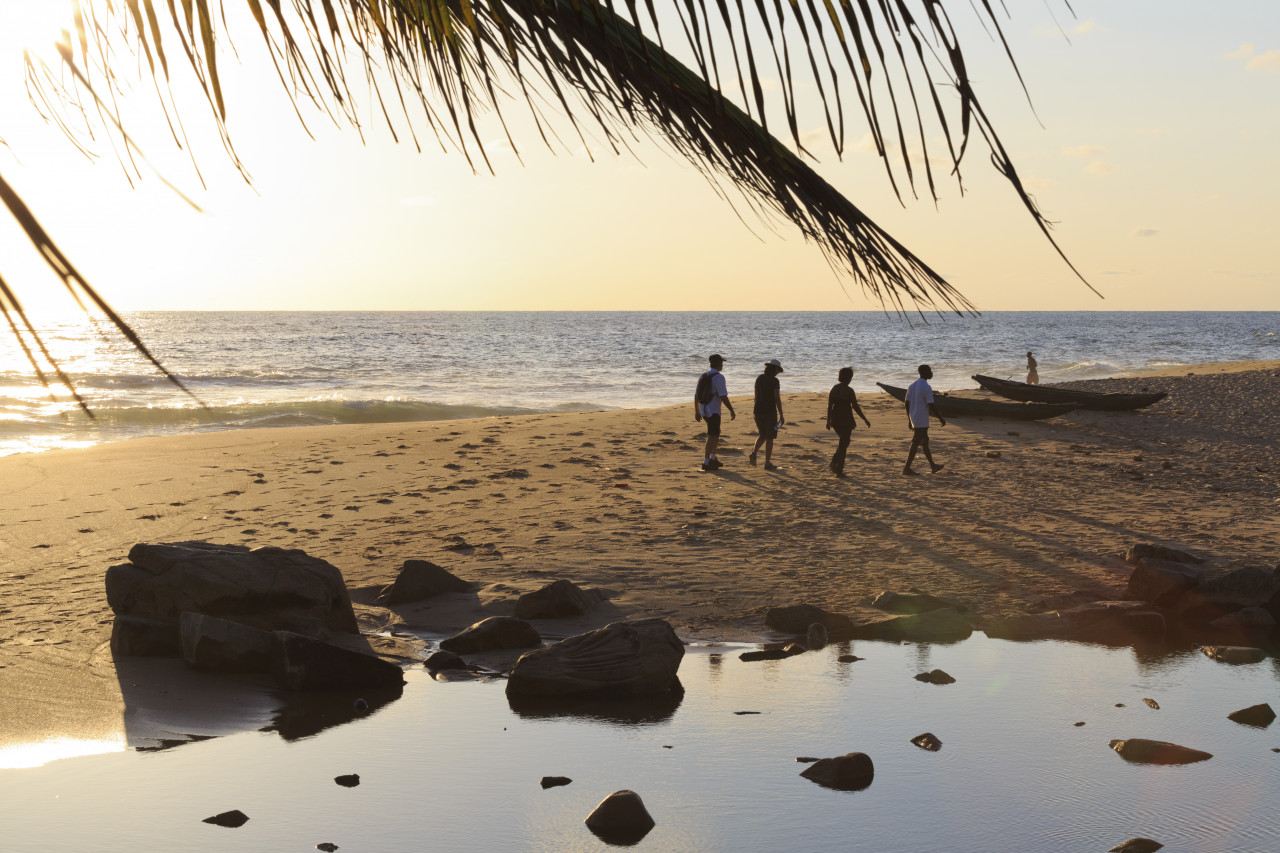 Plage d'Axim.