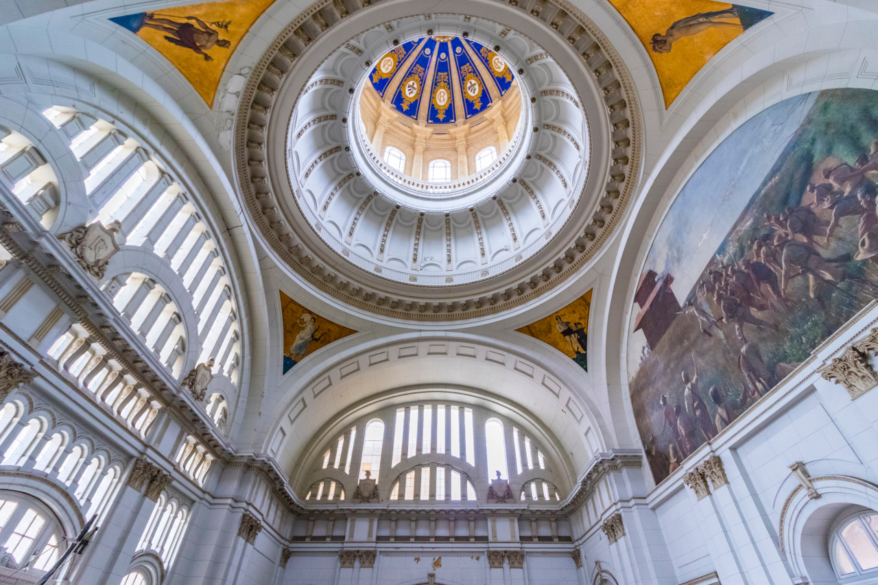 Intérieur du musée de la révolution.