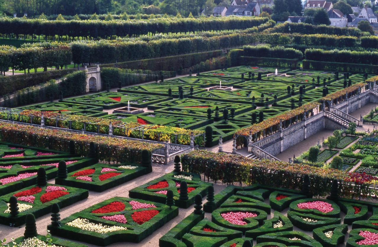 <p>Jardins du château de Villandry</p>