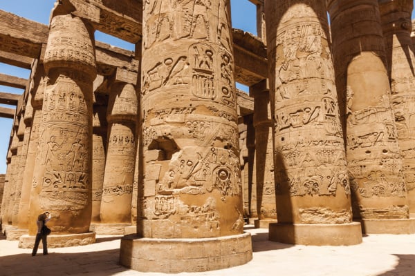 d'interet point Édifice   religieux  Louxor TEMPLE  DE KARNAK