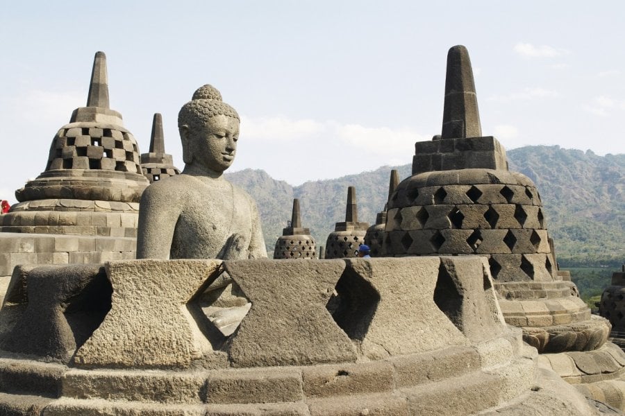  TEMPLE  DE  BOROBUDUR  difice religieux Borobudur 