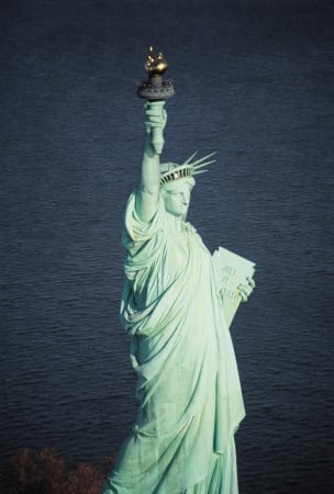 Statue De La Liberté Colonne Statue Manhattan